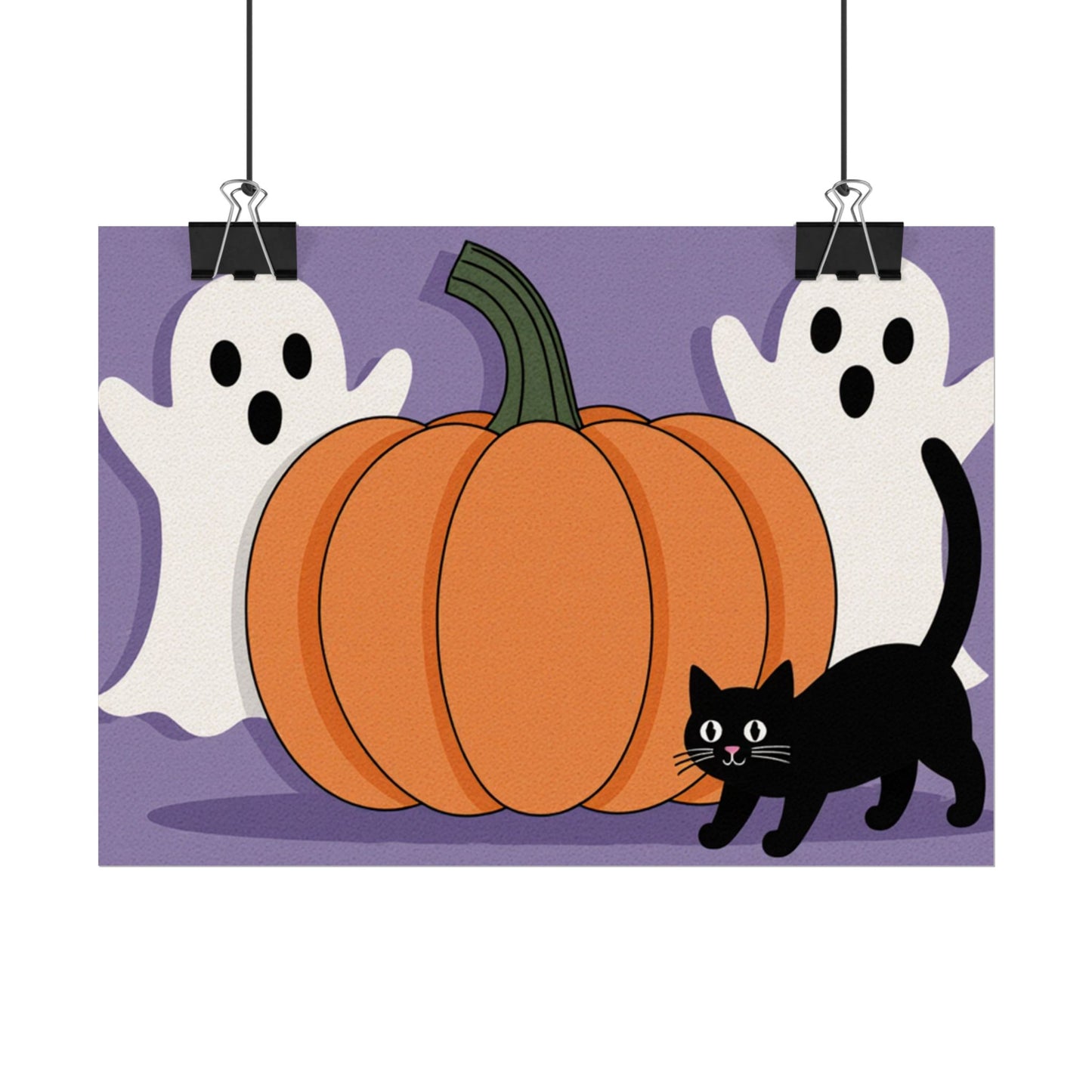 Halloween-Themed Rolled Posters
