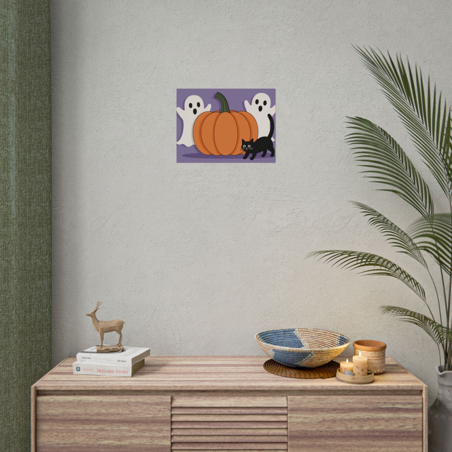Halloween-Themed Rolled Posters