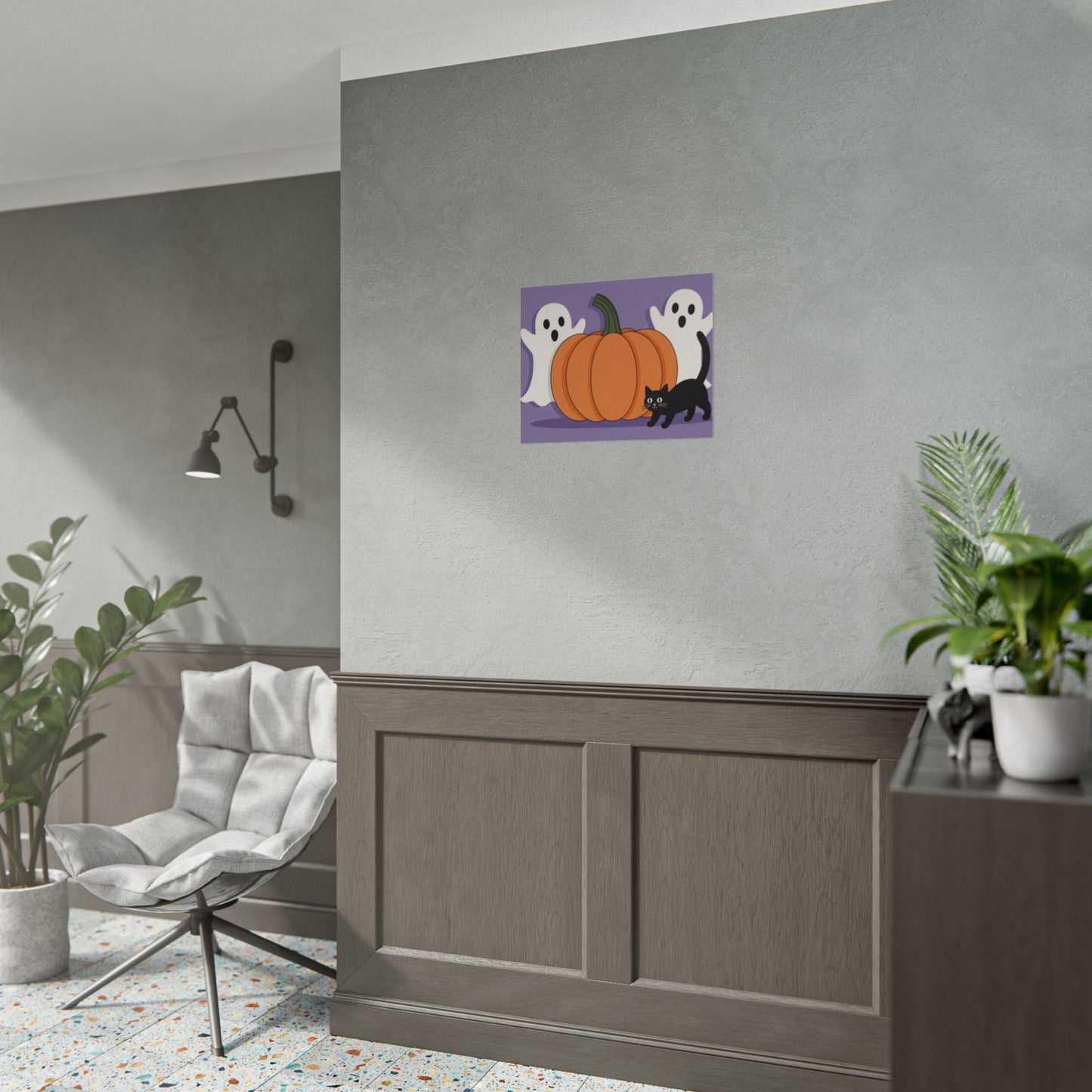 Halloween-Themed Rolled Posters