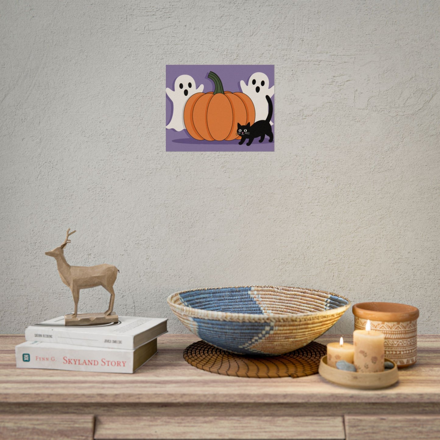 Halloween-Themed Rolled Posters