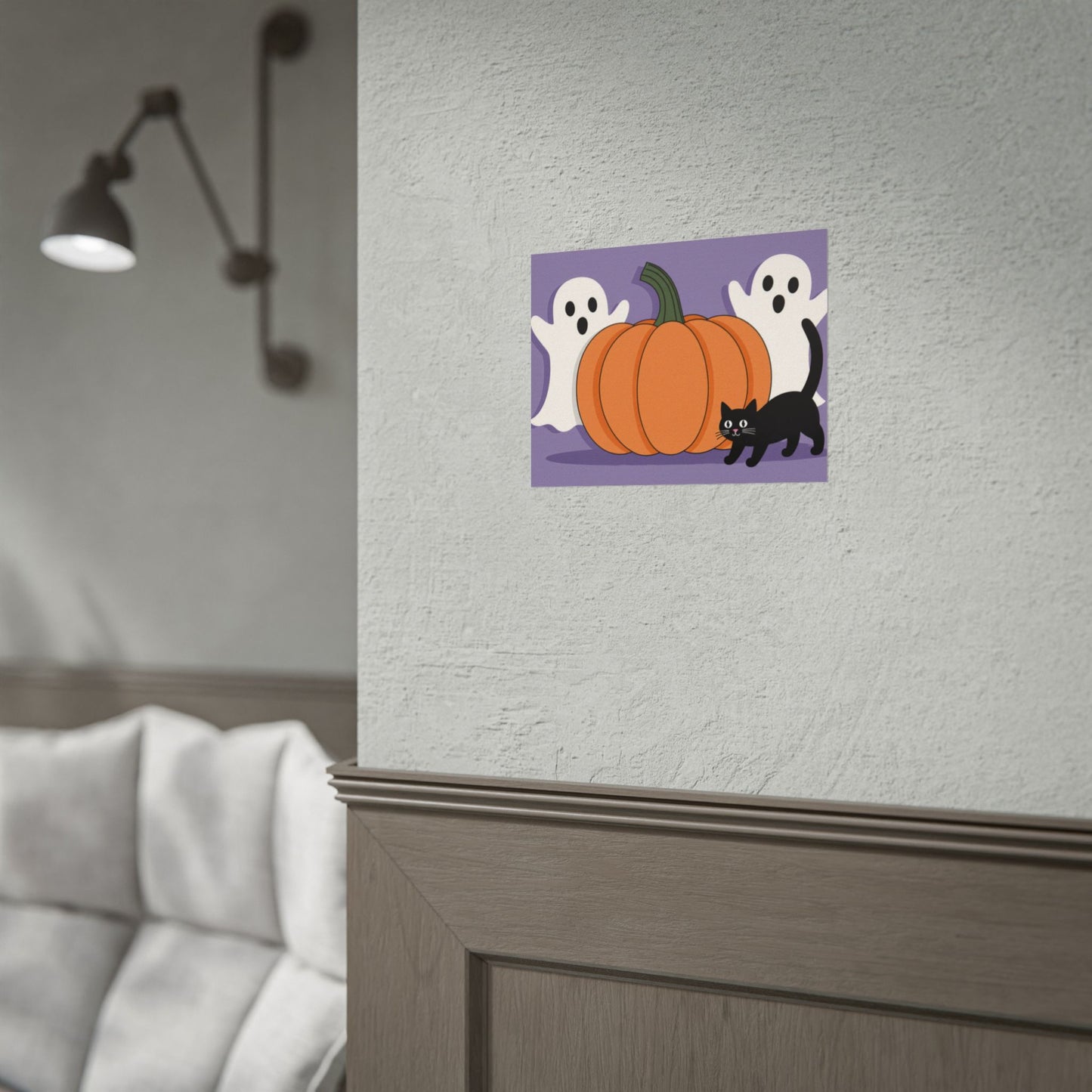 Halloween-Themed Rolled Posters