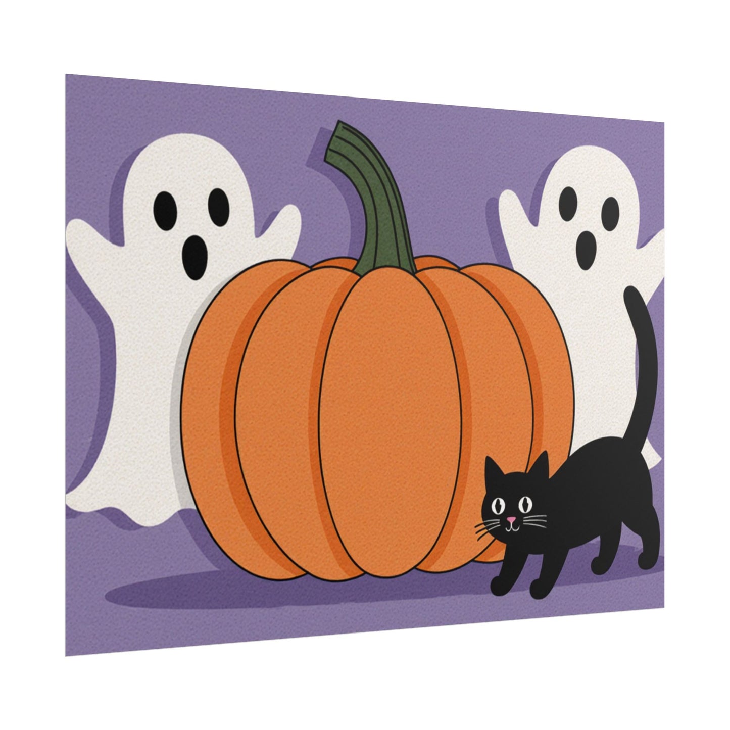 Halloween-Themed Rolled Posters