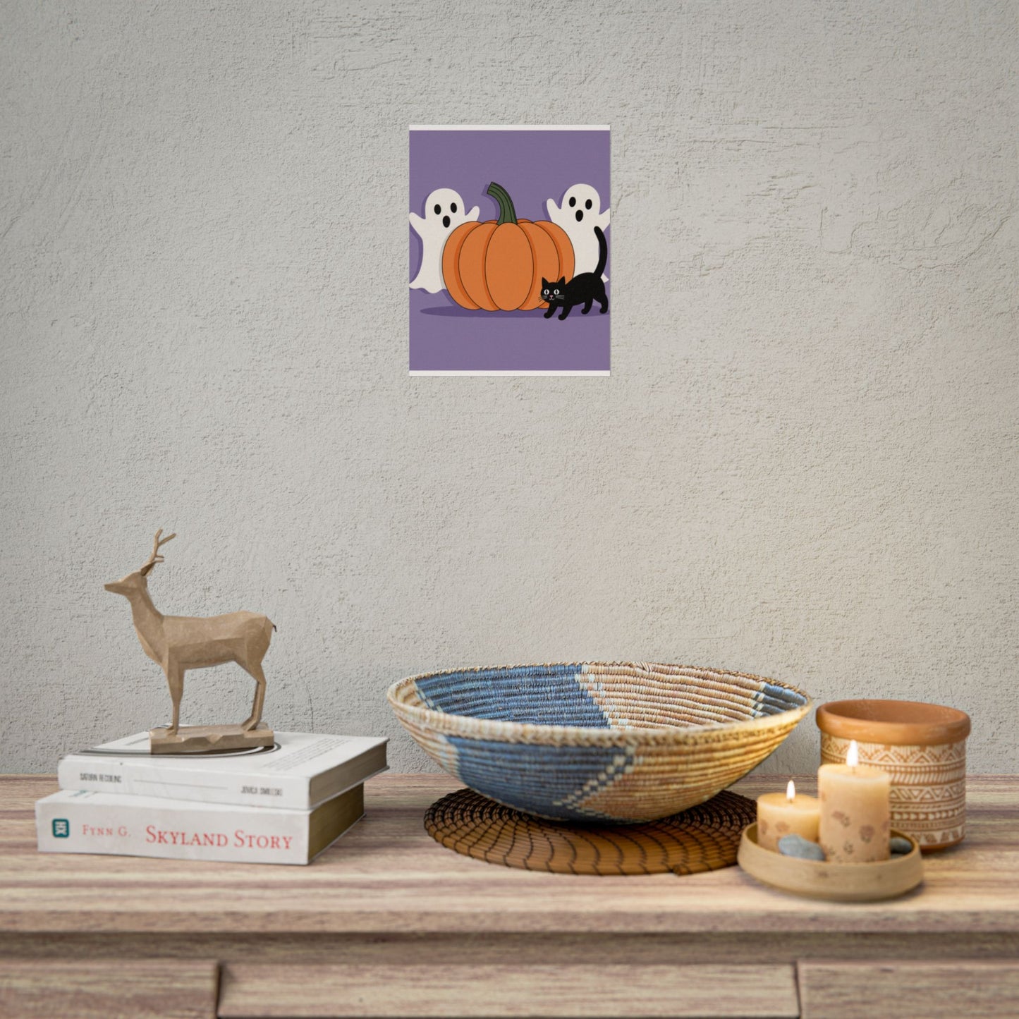 Halloween-Themed Rolled Posters