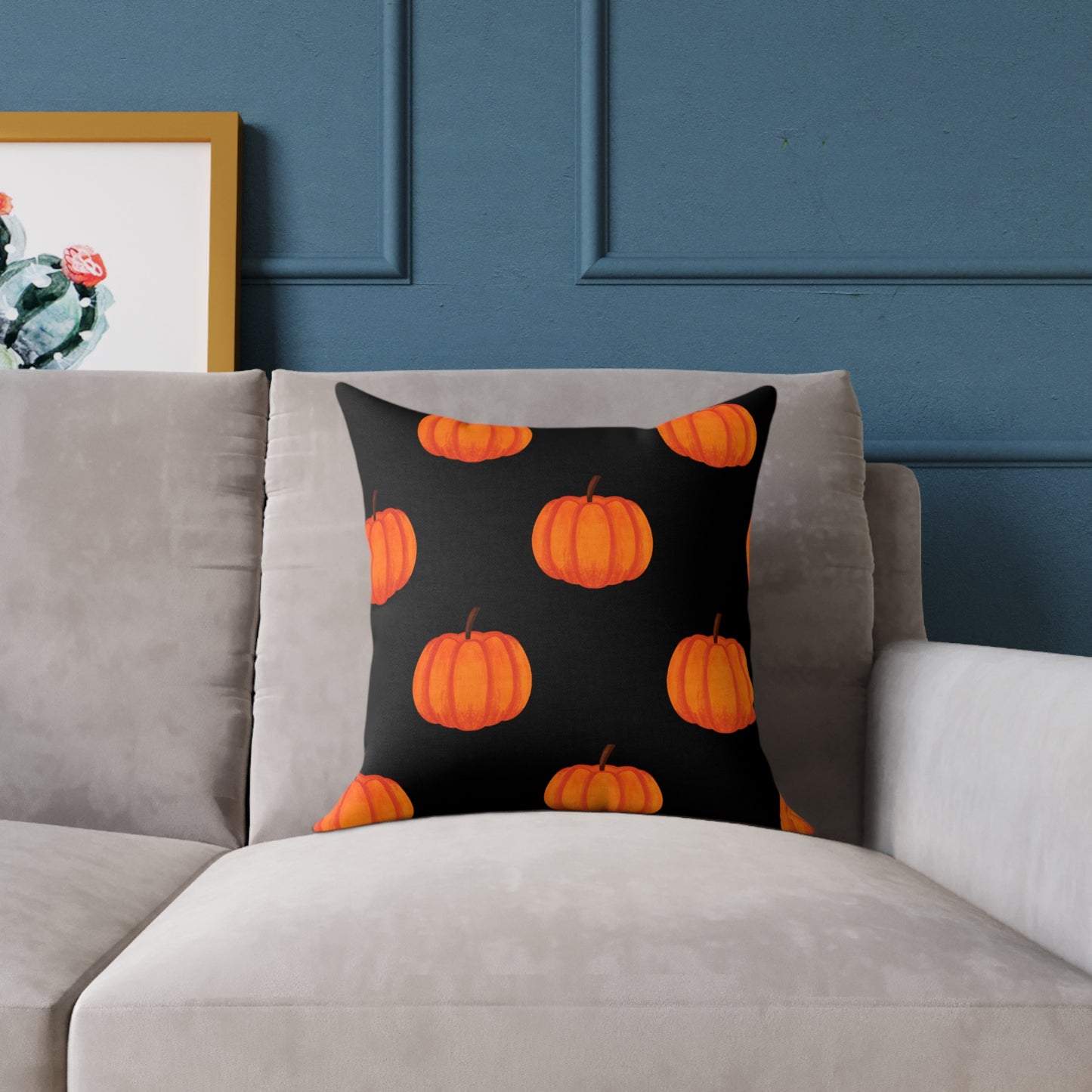 Autumn Pumpkin Decorative Pillow | Fall Home Decor, Cozy Couch Cushion, Halloween Accent Pillow, Thanksgiving Gift, Seasonal Decor