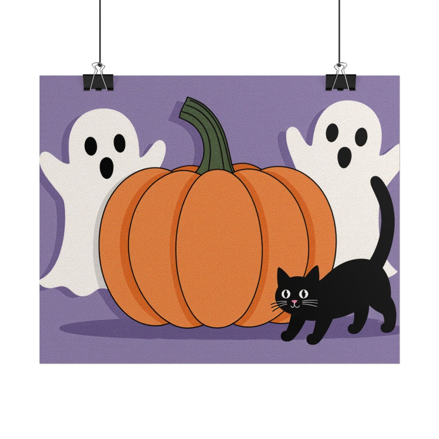 Halloween-Themed Rolled Posters