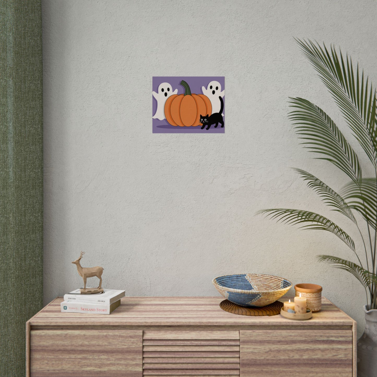 Halloween-Themed Rolled Posters
