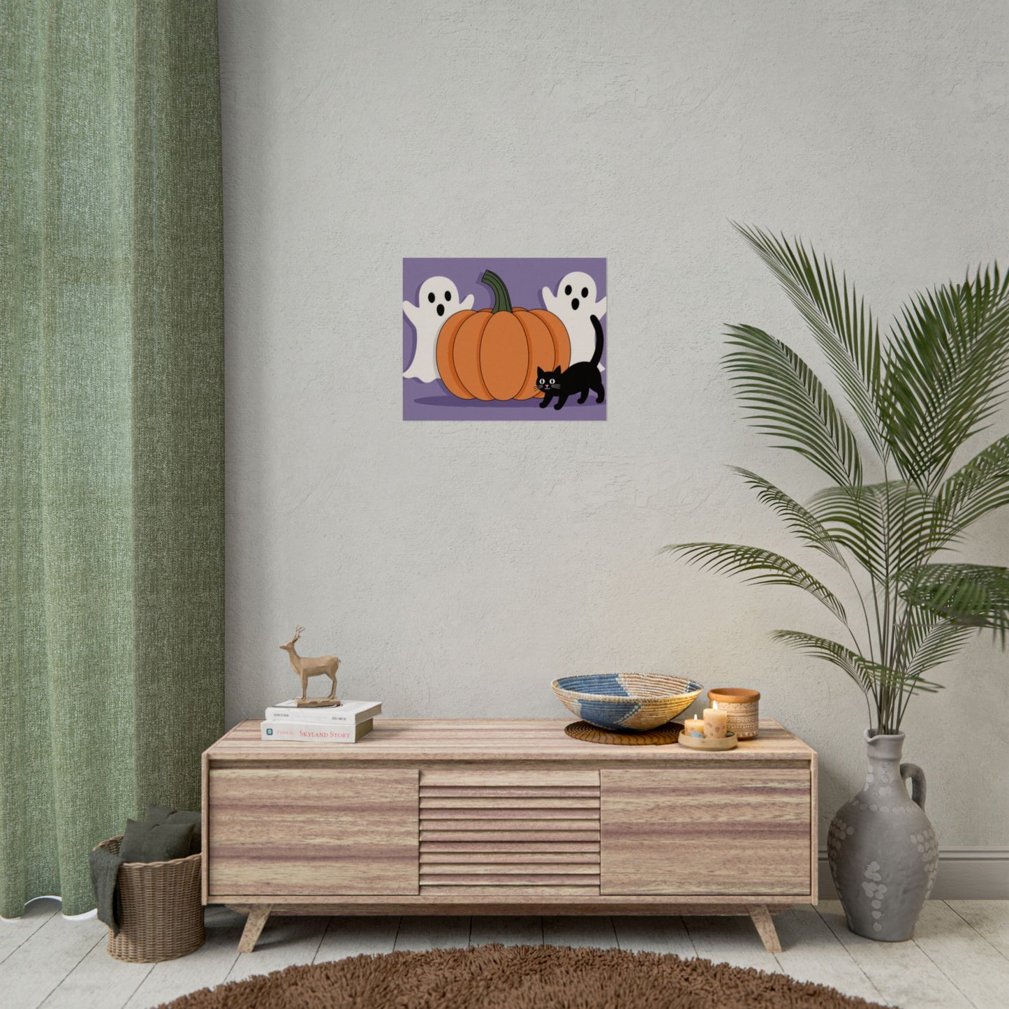 Halloween-Themed Rolled Posters