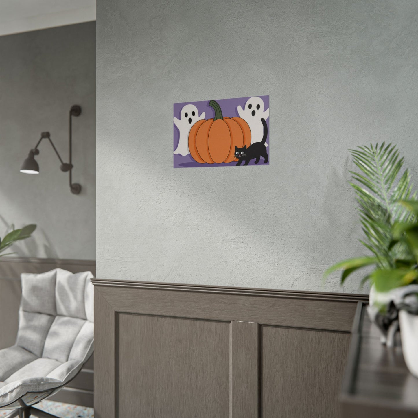 Halloween-Themed Rolled Posters