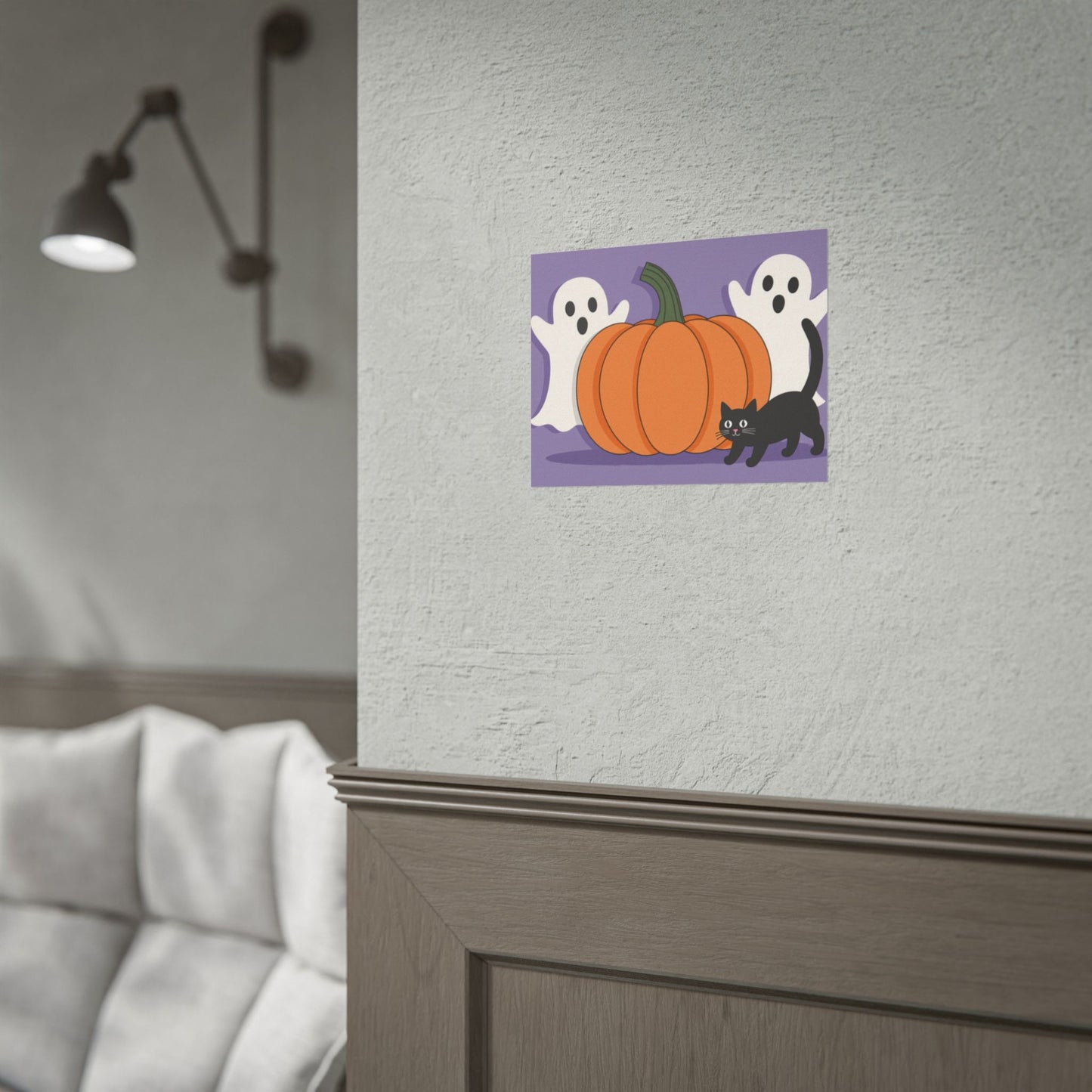 Halloween-Themed Rolled Posters