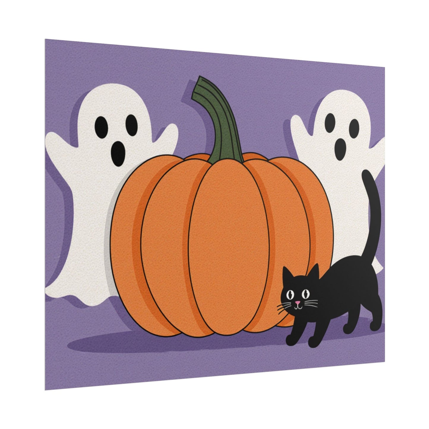 Halloween-Themed Rolled Posters