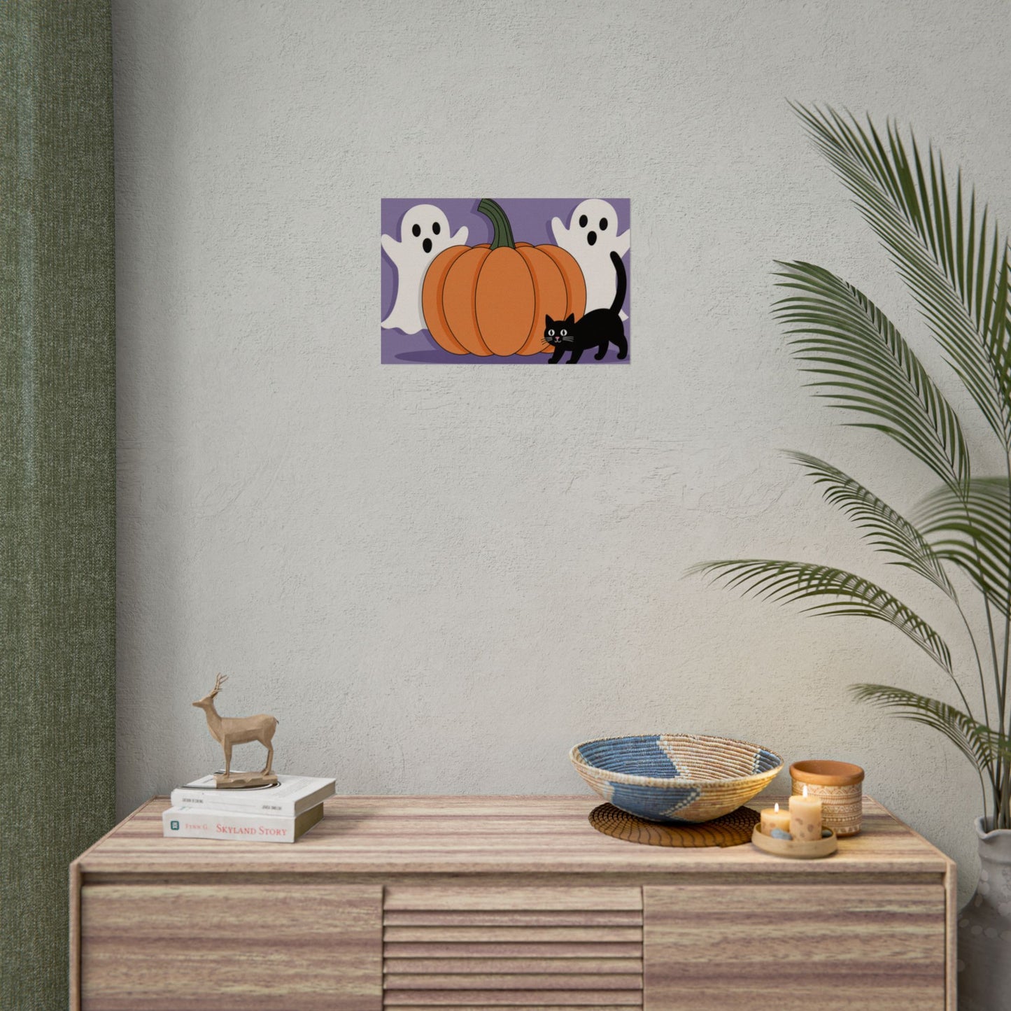Halloween-Themed Rolled Posters
