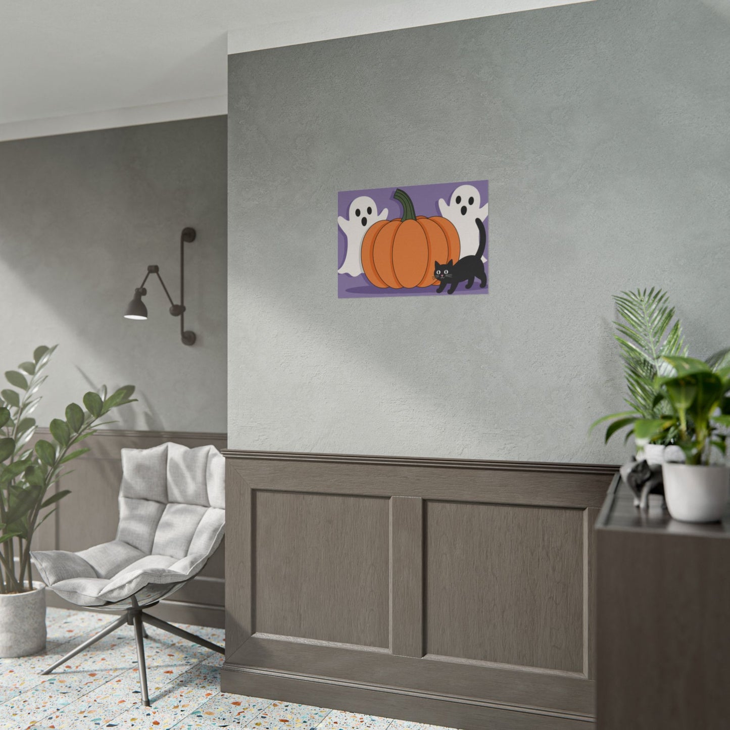 Halloween-Themed Rolled Posters