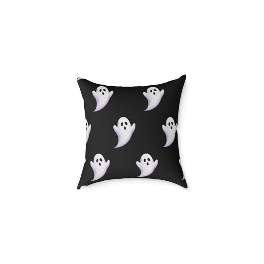 Spooky Ghost Pillow, Halloween Decor, Throw Pillow, Home Decoration, Cozy Living Room Accent